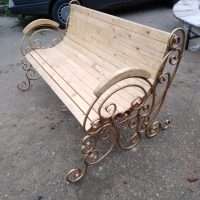 Скамейка кованая Грифонсервис СК12