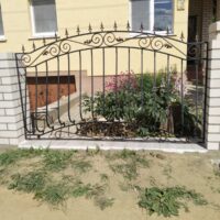 секция забора