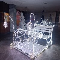 новогодние сани